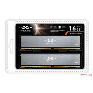 SILICON POWER Memória DDR4 16GB 3200Mhz CL16 DIMM Xpower Pulse Gaming (Kit of 2) XMP 2.0