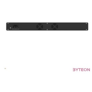 Teltonika 24xGbE PoE  4xSFP switch, ipari protokollok, rackbe szerelhető (Profinet Class B)