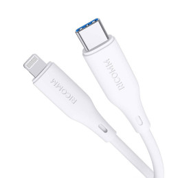 USB-C to Lightning Cable Ricomm RLS007CLW 2.1m