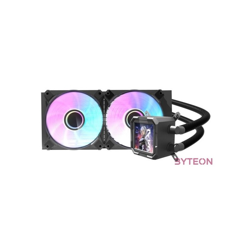 Darkflash DV240S CPU vízhűtő (fekete)