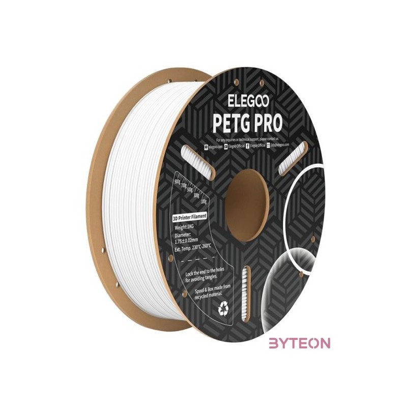 ELEGOO PETG Pro Filament (fehér)