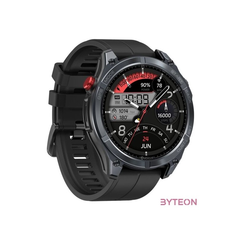 Zeblaze Stratos 4 okosóra (fekete)