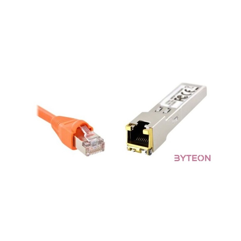 1.25 GBPS COPPER SFP-MODULE RJ45 HP-COMP.1000MBIT UP TO100M