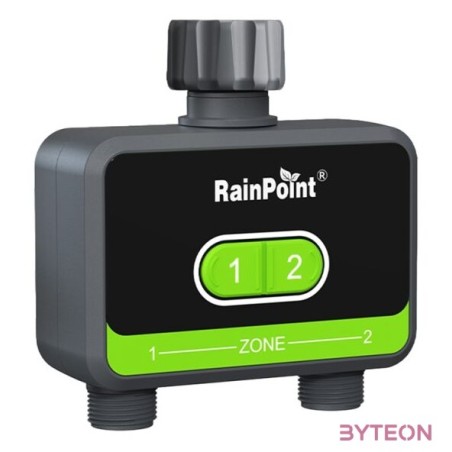 RainPoint 2 zónás öntözésvezérlő alkalmazással