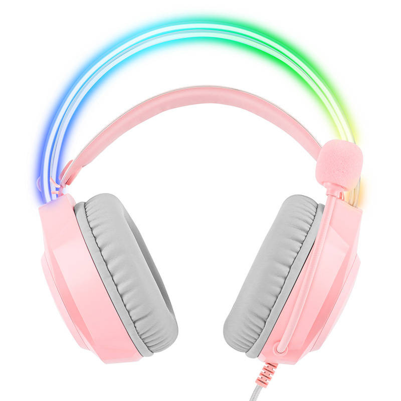 Gaming headphones ONIKUMA X26 Pink