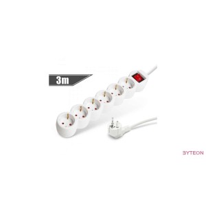 PRC 6-os kapcsolható (3m) elosztó