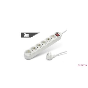 PRC 6-os kapcsolható (3m) elosztó