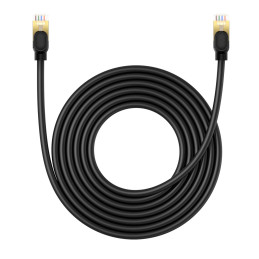 Network cable cat.8 Baseus Ethernet RJ45, 40Gbps, 5m (black)