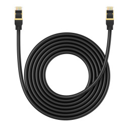 Network cable cat.8 Baseus Ethernet RJ45, 40Gbps, 5m (black)