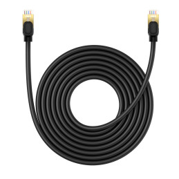 Network cable cat.8 Baseus Ethernet RJ45, 40Gbps, 8m (black)