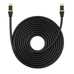 Network cable cat.8 Baseus Ethernet RJ45, 40Gbps, 10m (black)