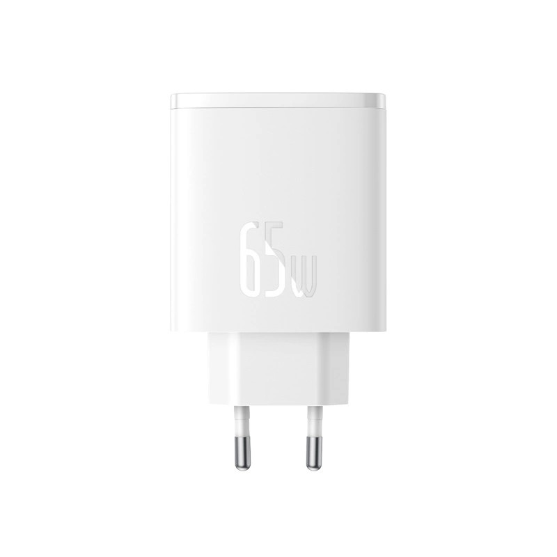 Wall charger Baseus OS-Cube Pro 2xUSB-C + USB, 65W (white)