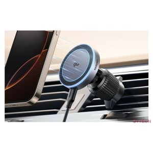 UGREEN W708 mágneses vezeték nélküli autós töltő, 15W