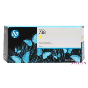 HP 676M8A Patron Yellow 300ml No.738 ,o,