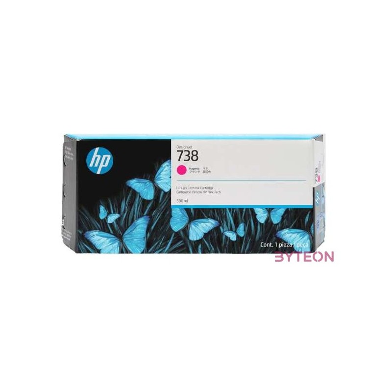 HP 676M7A Patron Magenta 300ml No.738 ,o,