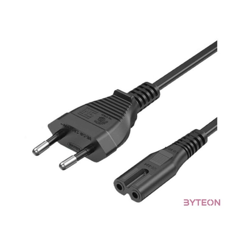 KÁBEL C7 (2 pólusú,táp), 1,8m, Vention