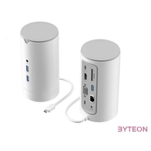 DOKKOLÓ USB-C - HDMI,VGA,USB 3.1 C,USB 3.0x3,R, Vention