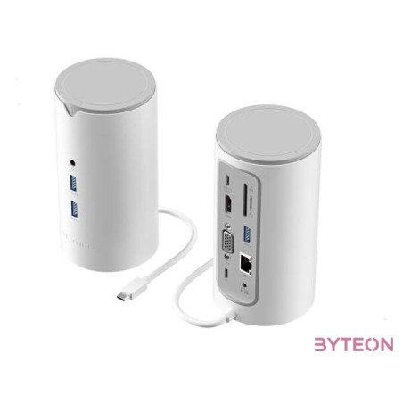 DOKKOLÓ USB-C - HDMI,VGA,USB 3.1 C,USB 3.0x3,R, Vention