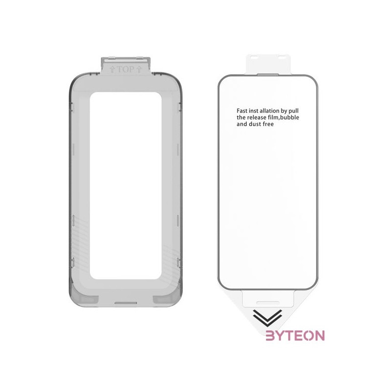 KIJELZŐVÉDŐ iPhone 13 Pro Max, HD edzett üveg, Vention