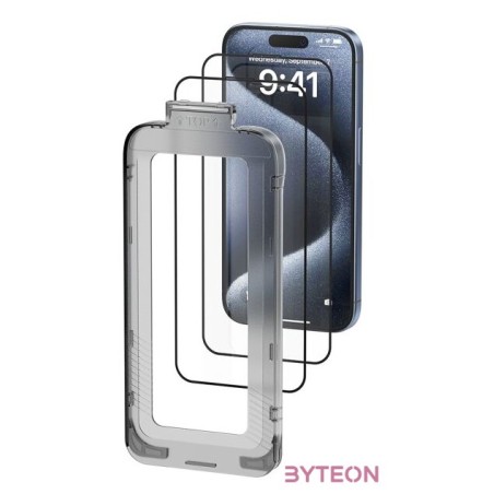 KIJELZŐVÉDŐ iPhone 14, HD edzett üveg, Vention