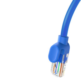 Round Cable Baseus Ethernet RJ45, Cat.6, 5m (blue)