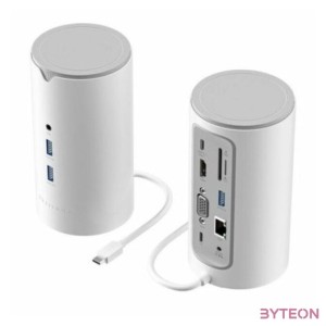 DOKKOLÓ USB-C - HDMI,VGA,USB 3.1 C,USB 3.0x3,R, Vention