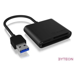 IcyBox External card reader USB 3.0, CF, SD, microSD