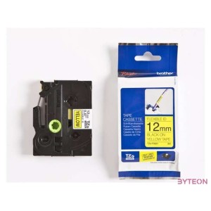 Brother TZE-FX631 (12mm, 8m) flexibilis szalag - Sárga