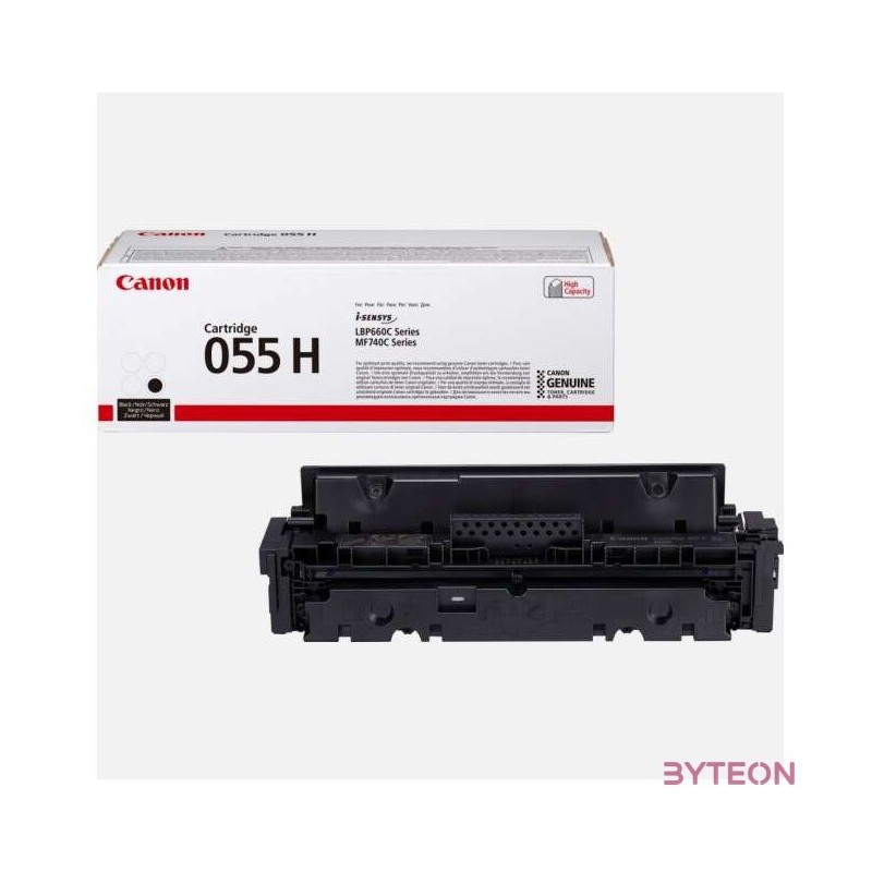 Canon 055H (CRG-055H) - Fekete