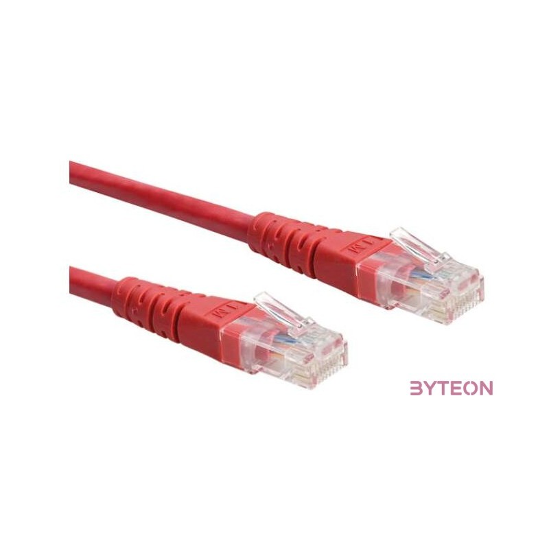 ROLINE Patch kábel ROL 21.15.1561 UTP CAT6 5m piros