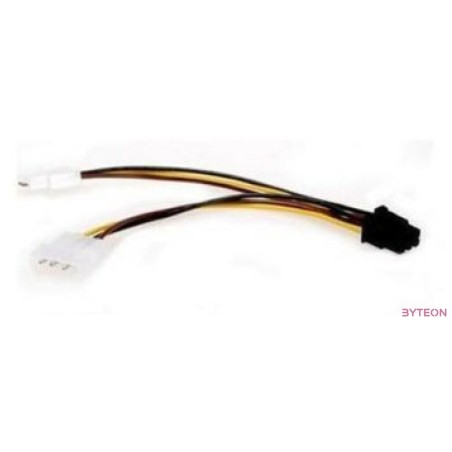 Gembird CC-PSU-6 Internal power adapter cable for PCI-Express 6 pin to Molex x 2 pcs