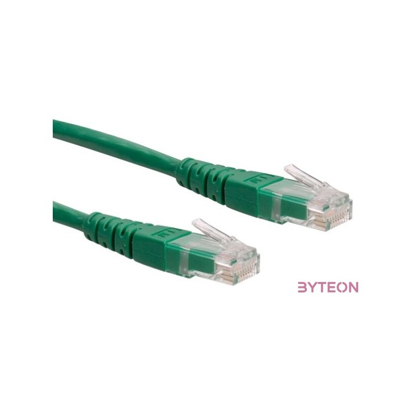 ROLINE Patch kábel ROL 21.15.1563 UTP CAT6 5m zöld