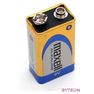 MAXELL Alkálielem 6LR61 9V 1db-os