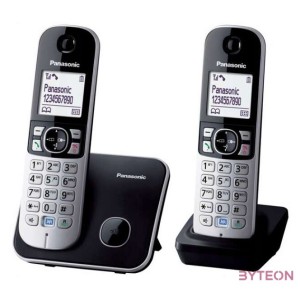 Panasonic KX-TG6812PDB DUO DECT Black