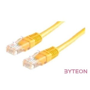ROLINE Patch kábel ROL 21.15.0532 UTP CAT.5e 1m sárga