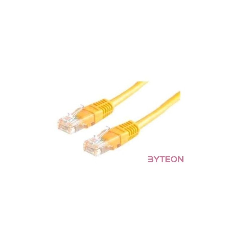 ROLINE Patch kábel ROL 21.15.0532 UTP CAT.5e 1m sárga