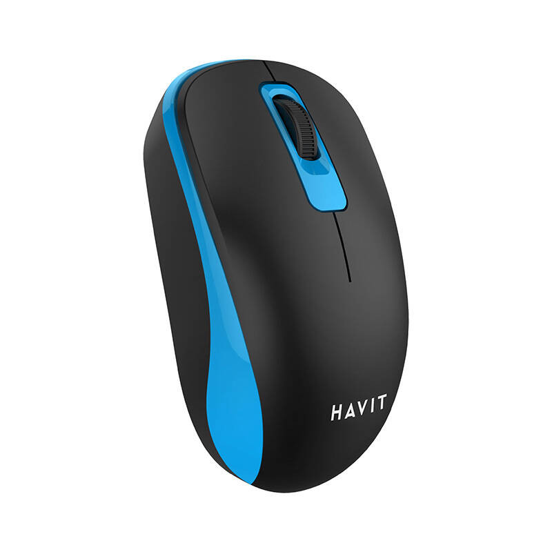 Wireless mouse Havit MS626GT  (black and blue)