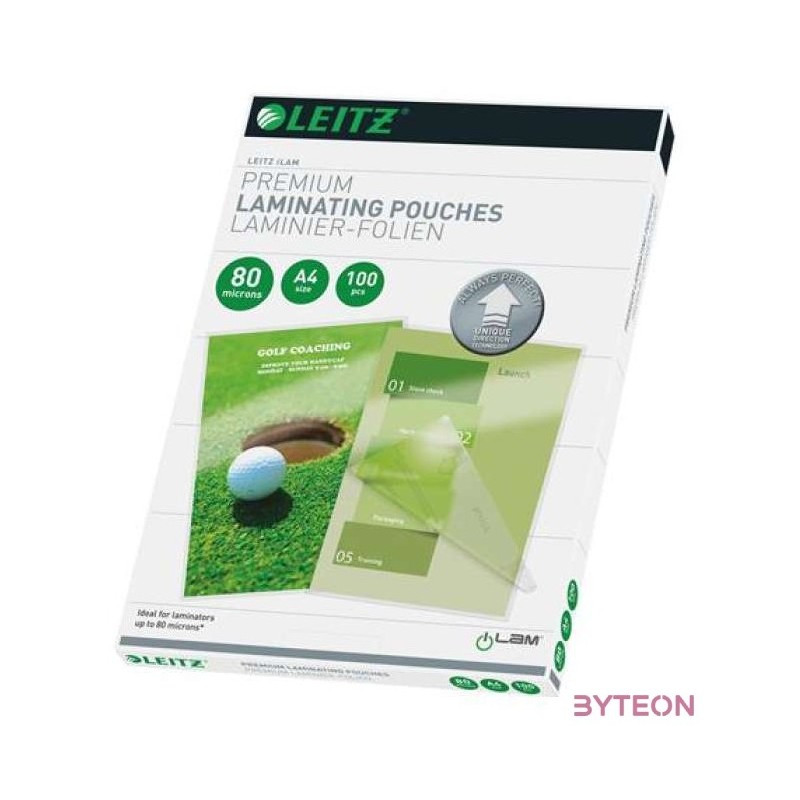 Leitz 74780000 lamináló tasak 100 dB