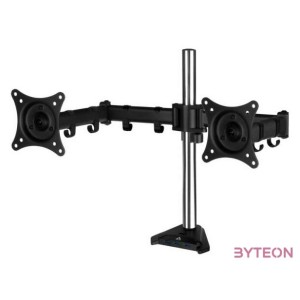 Arctic Z2 Pro (Gen3) monitorállvány + USB3.0 HUB - Fekete