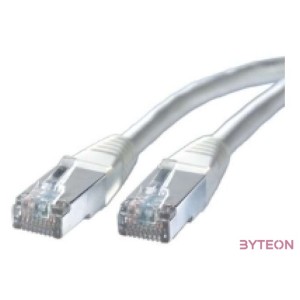 ROLINE Patch kábel UTP CAT.5e STP,FTP 0.5m szürke