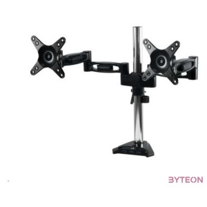 Arctic Z2 Pro (Gen3) monitorállvány + USB3.0 HUB - Fekete