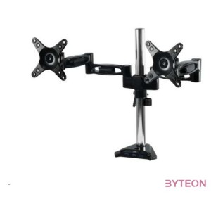 Arctic Z2 Pro (Gen3) monitorállvány + USB3.0 HUB - Fekete