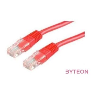 ROLINE Patch kábel ROL 21.15.1561 UTP CAT6 5m piros