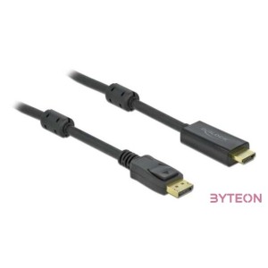 DeLOCK 85956 video átalakító kábel 2 M HDMI A-típus (Standard) DisplayPort Fekete