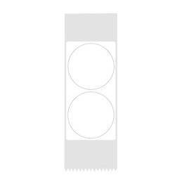 Thermal labels Niimbot stickers  T 14x28mm 200 psc (White Round)