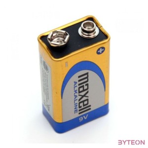 MAXELL Alkálielem 6LR61 9V 1db-os