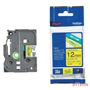 Brother TZE-FX631 (12mm, 8m) flexibilis szalag - Sárga