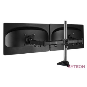 Arctic Z2 Pro (Gen3) monitorállvány + USB3.0 HUB - Fekete