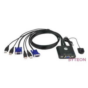 ATEN CS22U KVM Switch/kábel USB 2PC 