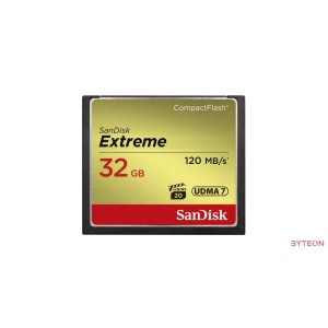 Sandisk 32GB Compact Flash Extreme memória kártya